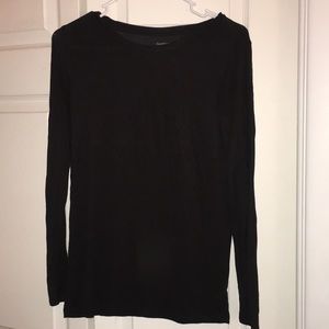 gap black long sleeve size xs